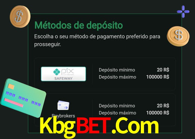 O cassino Kbgbet.Com oferece uma grande variedade de métodos de pagamento