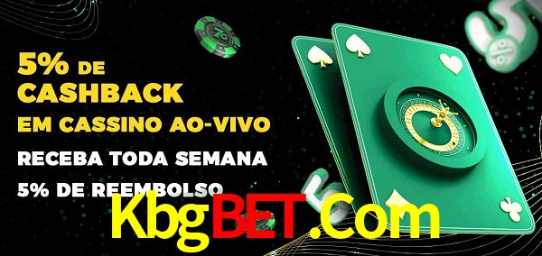 Promoções do cassino ao Vivo Kbgbet.Com
